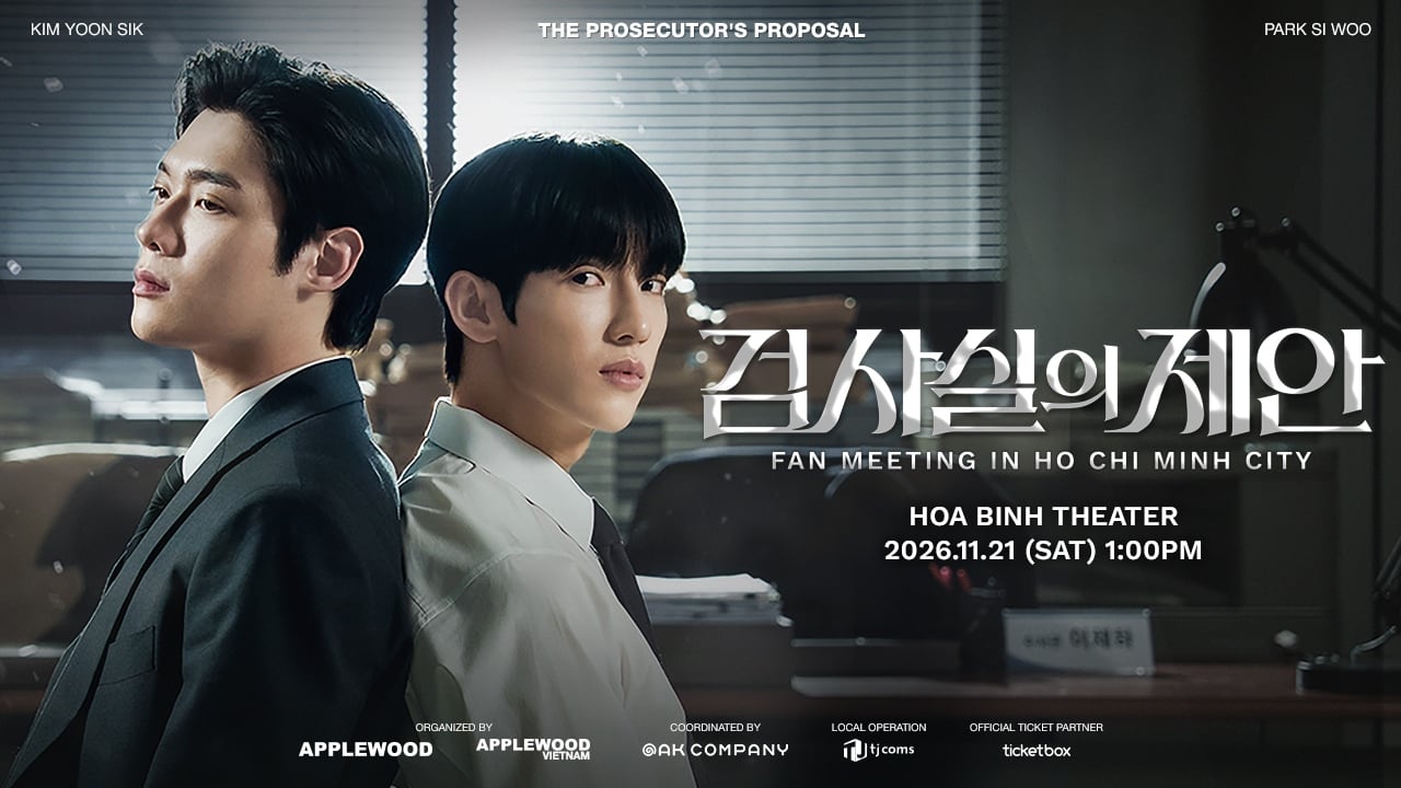 Kim Yoon Sik & Park Si Woo: The Prosecutor's Proposal Fan Meeting in Ho Chi Minh City