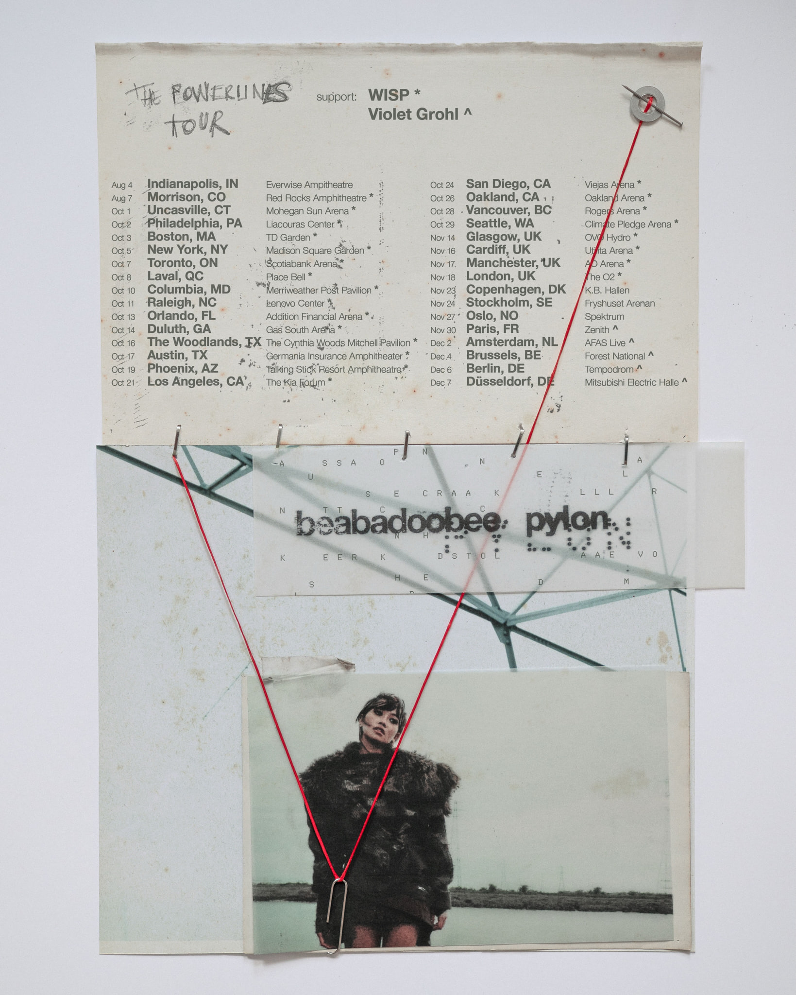 Poster beabadoobee: The Powerlines Tour in Singapore