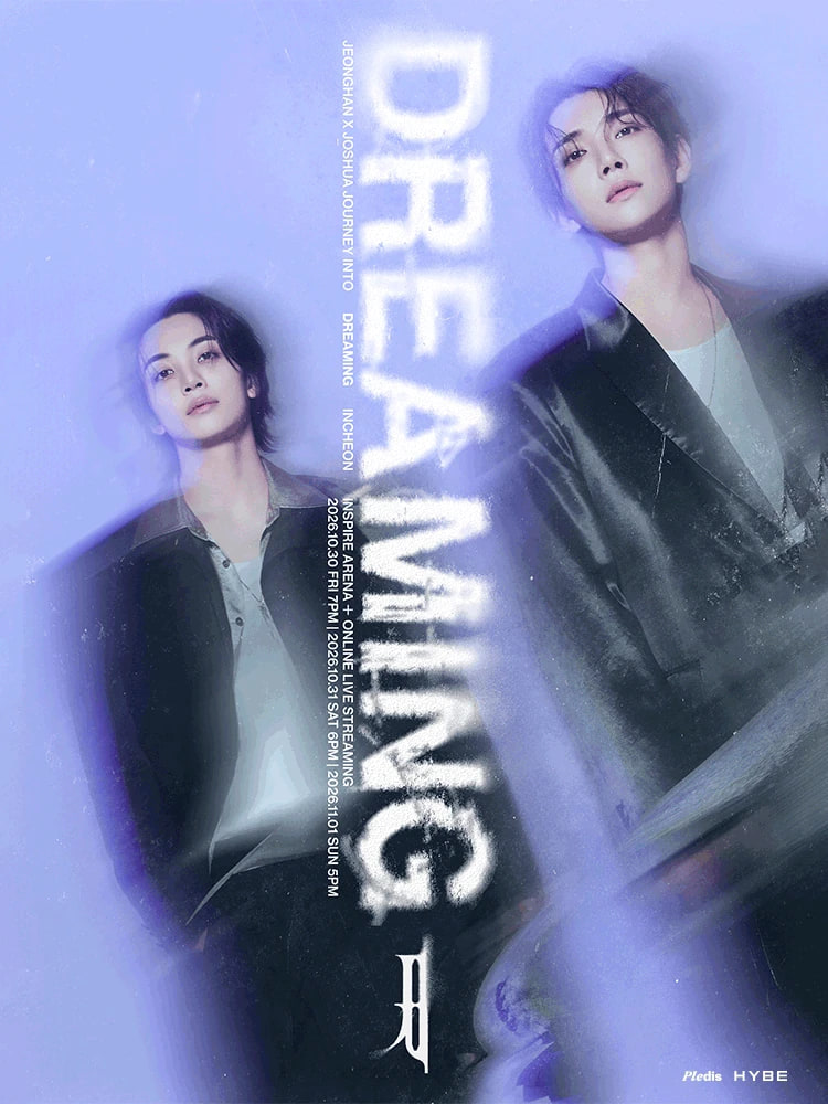 Poster JEONGHAN X JOSHUA JOURNEY INTO [DREAMING] - INCHEON