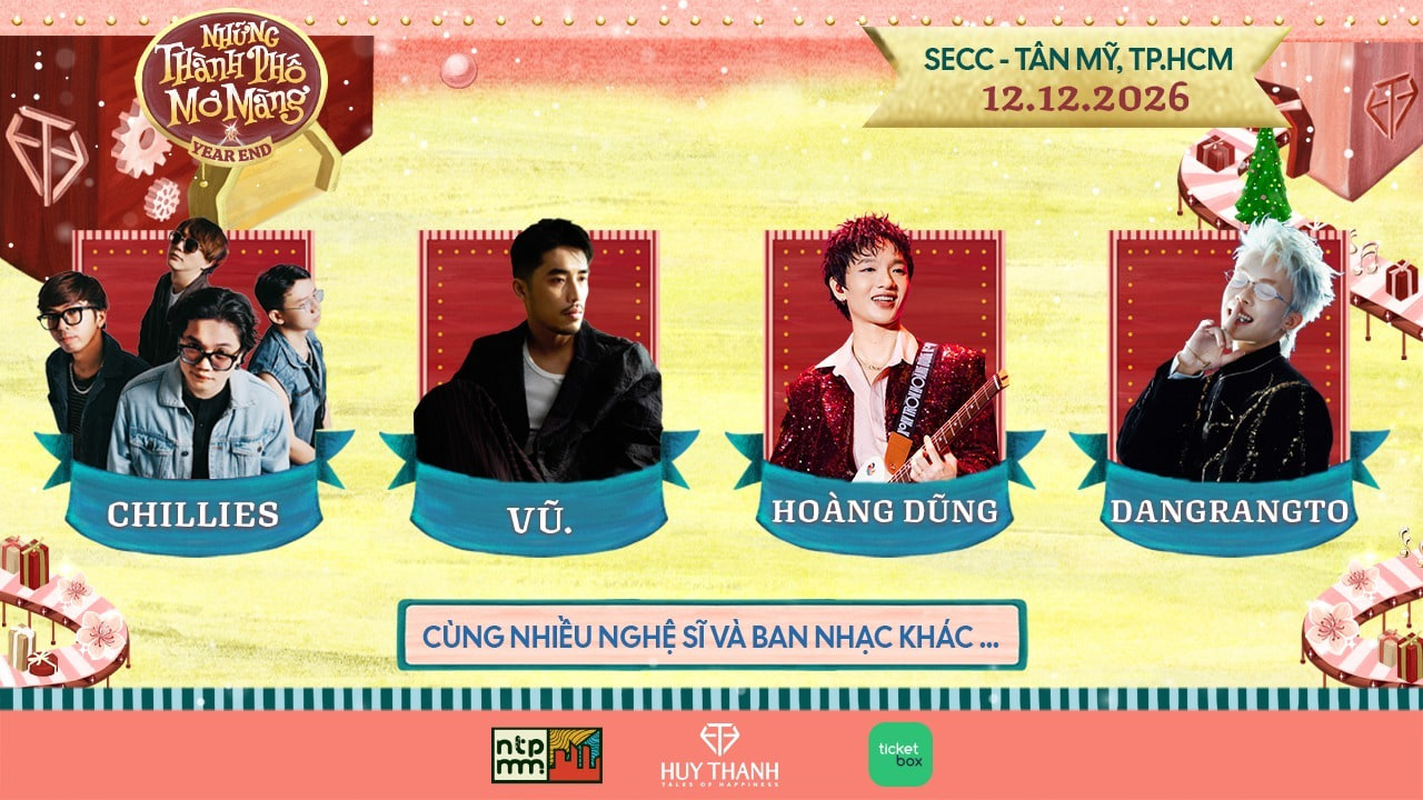 Poster [TP.HCM] Những Thành Phố Mơ Màng Year End 2026