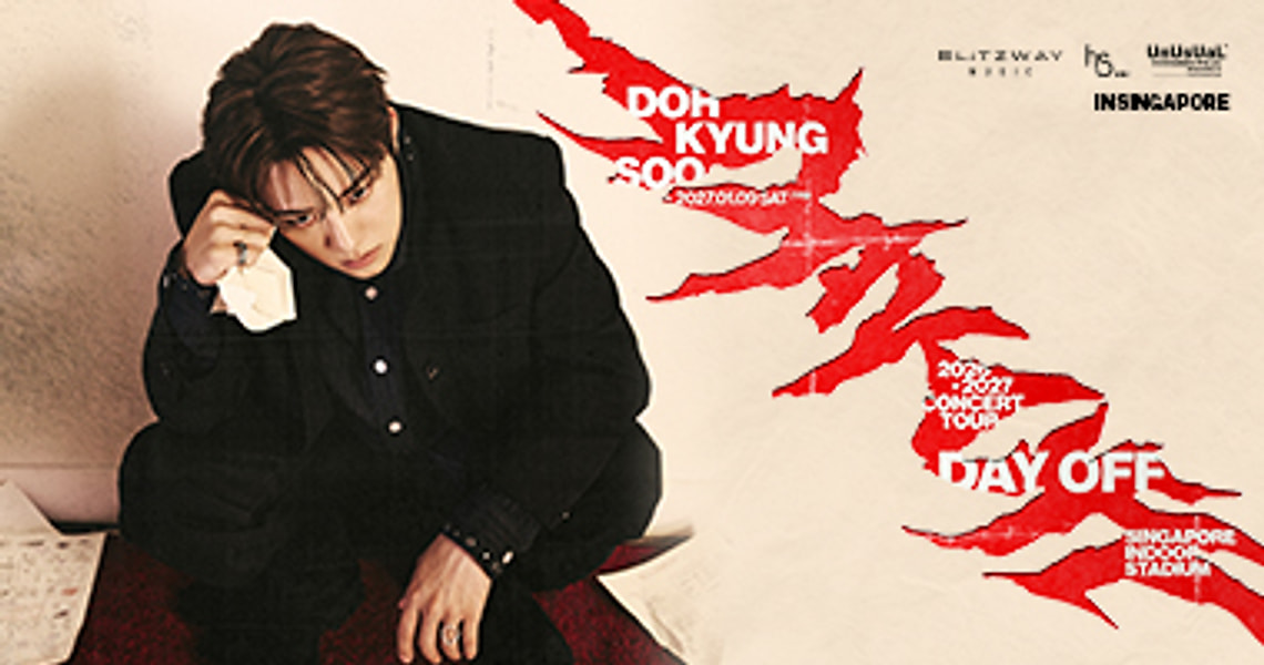Poster 2026 – 2027 DOH KYUNG SOO  CONCERT TOUR [DAY OFF] IN SINGAPORE