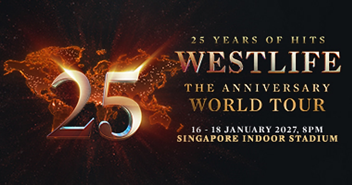 Poster Westlife 25: The Anniversary World Tour