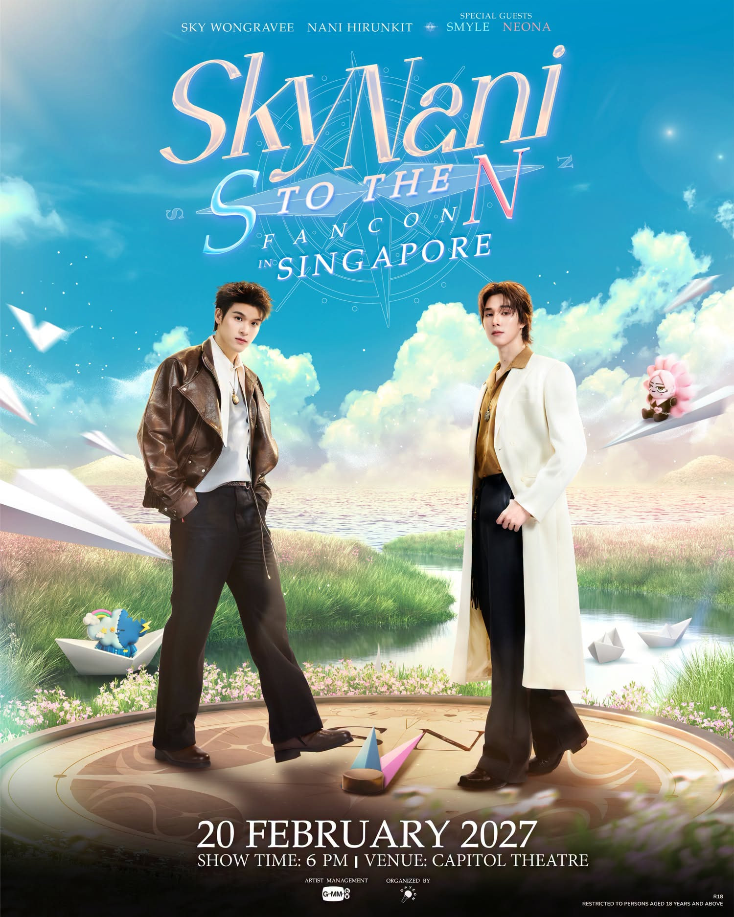 Poster SKY NANI S TO THE N FANCON IN SINGAPORE