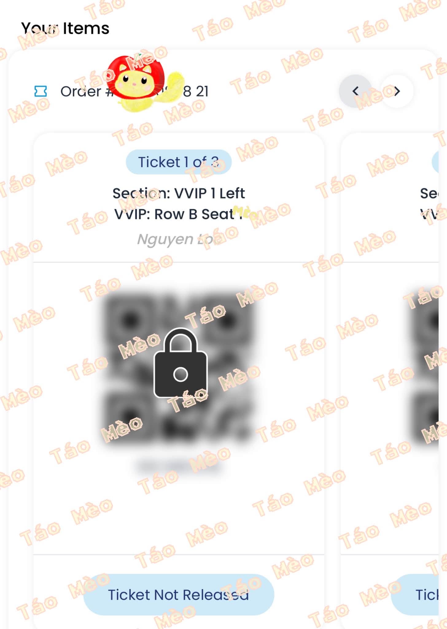 Booking confirmation 1: 2026 PARK JI HOON ASIA FANCON [RE:FLECT] IN VIETNAM – HOCHIMINH CITY